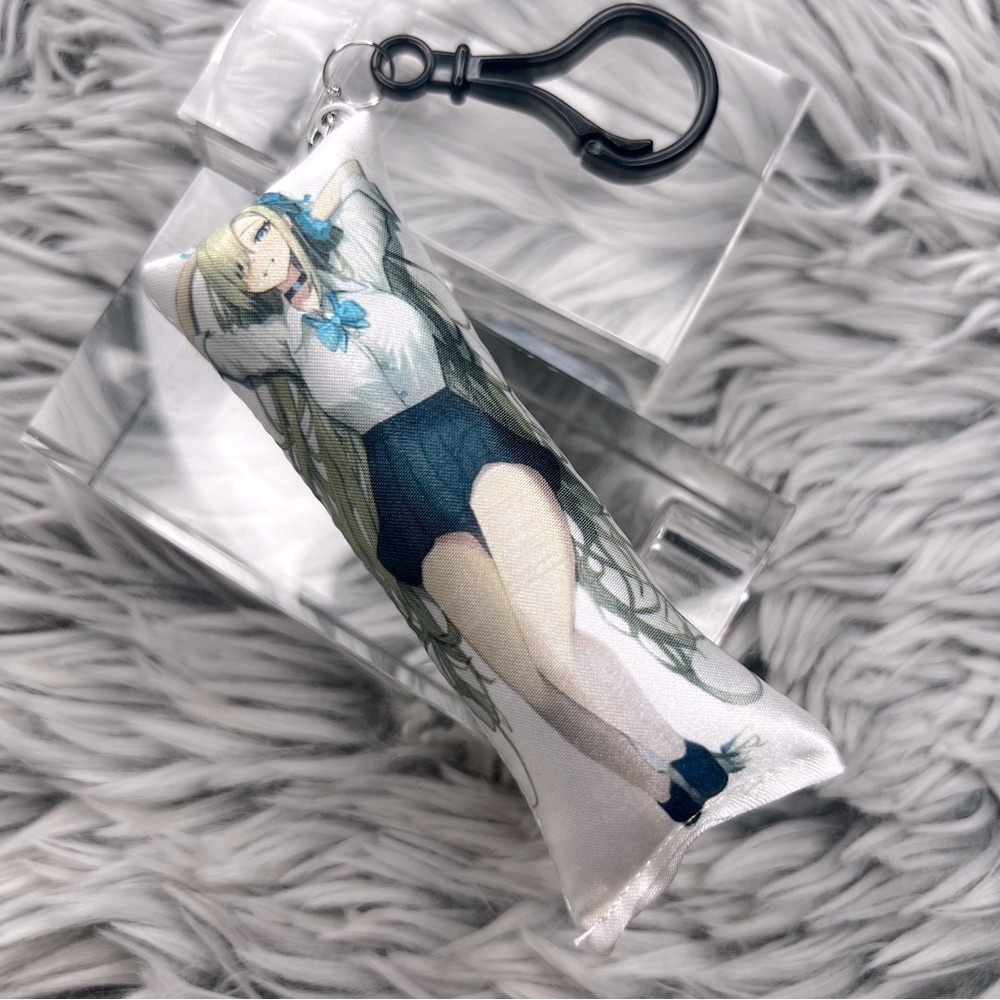 Handmade Anime Asuna Ichinose Blue Archive Anxiety Relief Plush Keychain